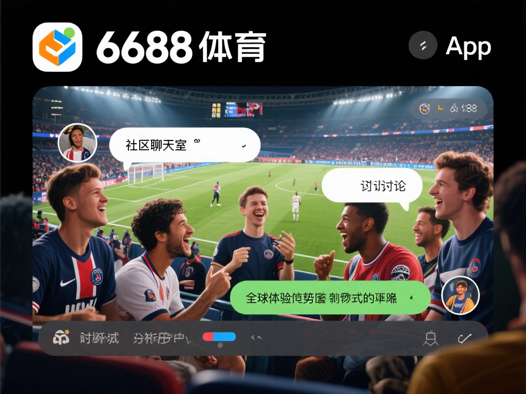 对于热爱讨论和互动的体育迷来说，6688体育app