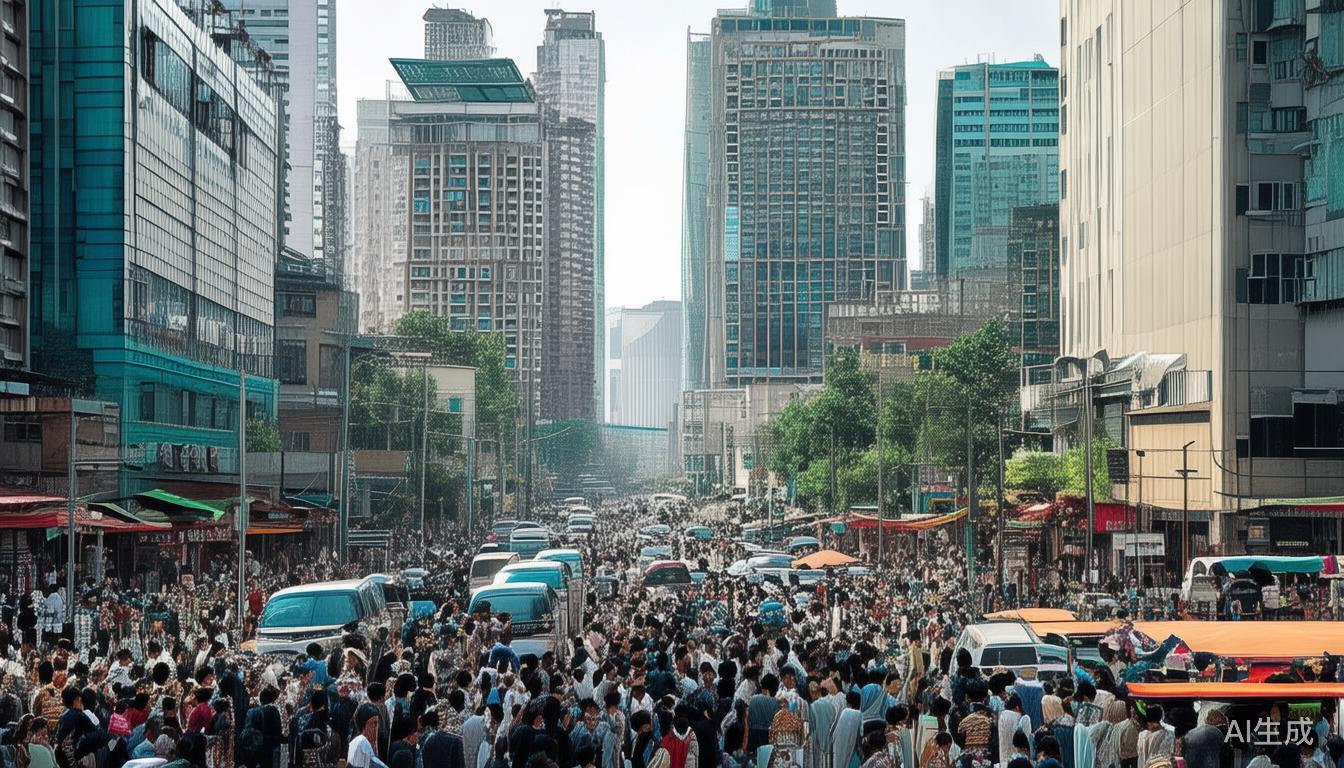 快速的城市化进程也为人口增长提供了动力。城市提供了